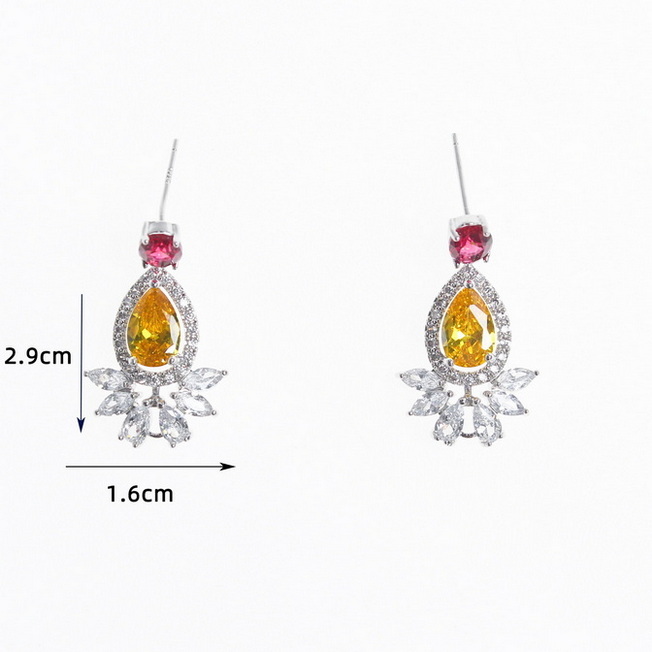 CZ earrings 2022-3-9-011